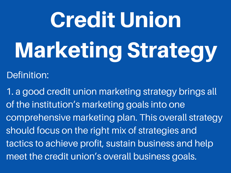credit union strategic planning ideas
